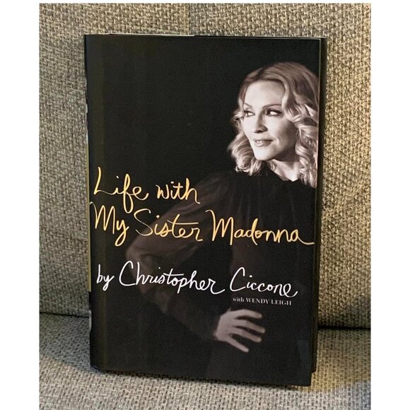 Life with My Sister Madonna Christopher Ciccone 1st Edition Hardcover Book - Picture 1 of 3